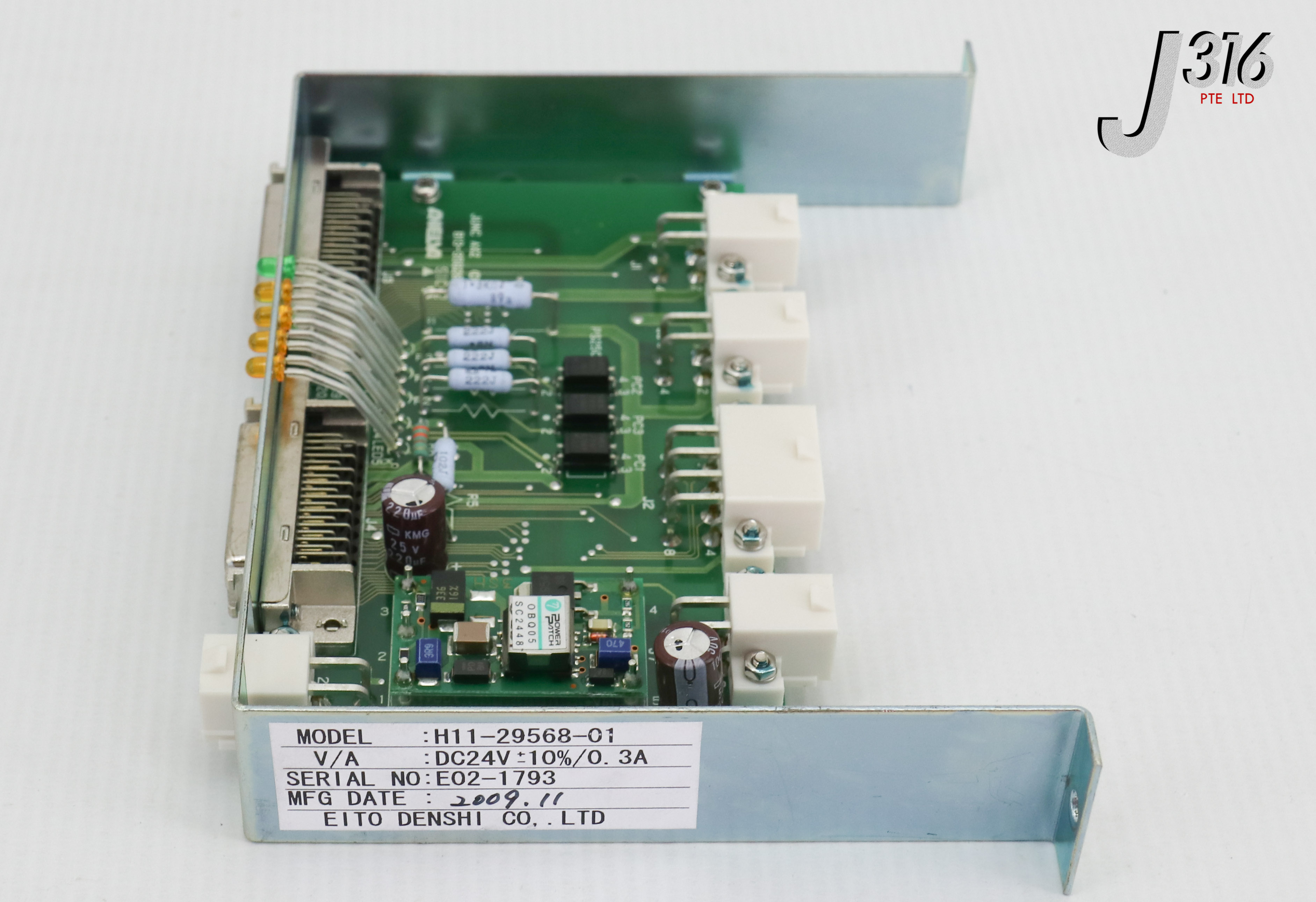 売却済み 24512 EITO DENSHI SERVO DRIVE CONVERTER, PS2501-1, B13-35626 H11